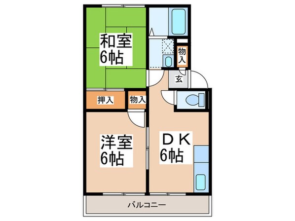 メゾンド・Ｕの物件間取画像